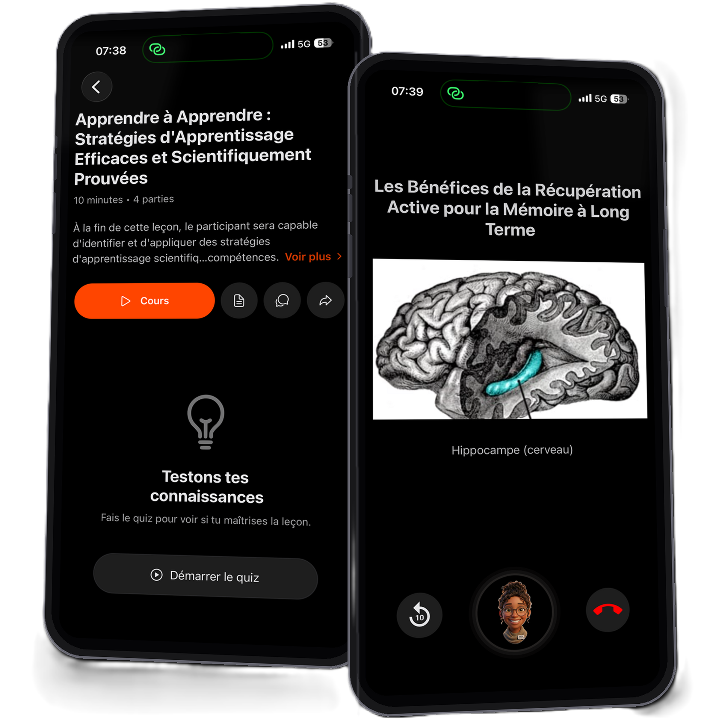 Virtea App Interface